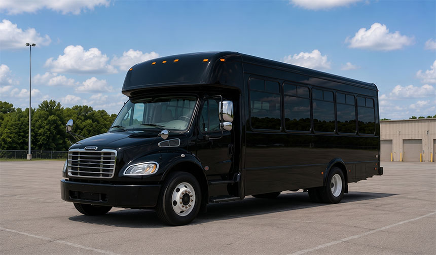 18-passenger minibus for charter in Flower Mound, TX