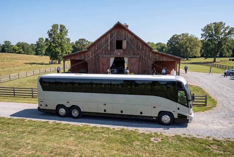 Wedding Shuttle Bus Services in Flower Mound, TX